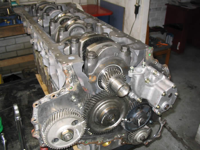 hino Block Completed Engine