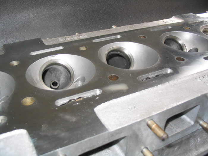 Machined cylinder head